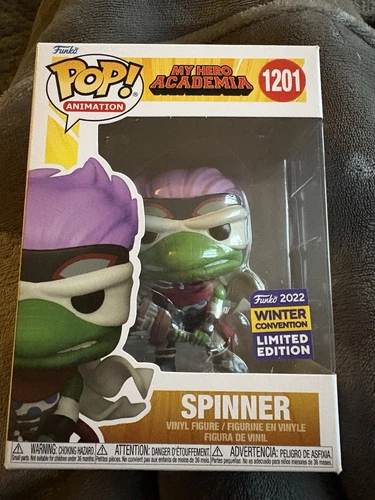 Funko Pop  My Hero Academia  Spinner #1201 Winter Convention Exclusive 
