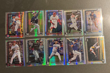 LOT OF (10) 2025 Topps Chrome PRISM REFRACTORS Shota Imanaga Max Fried Josh Lowe