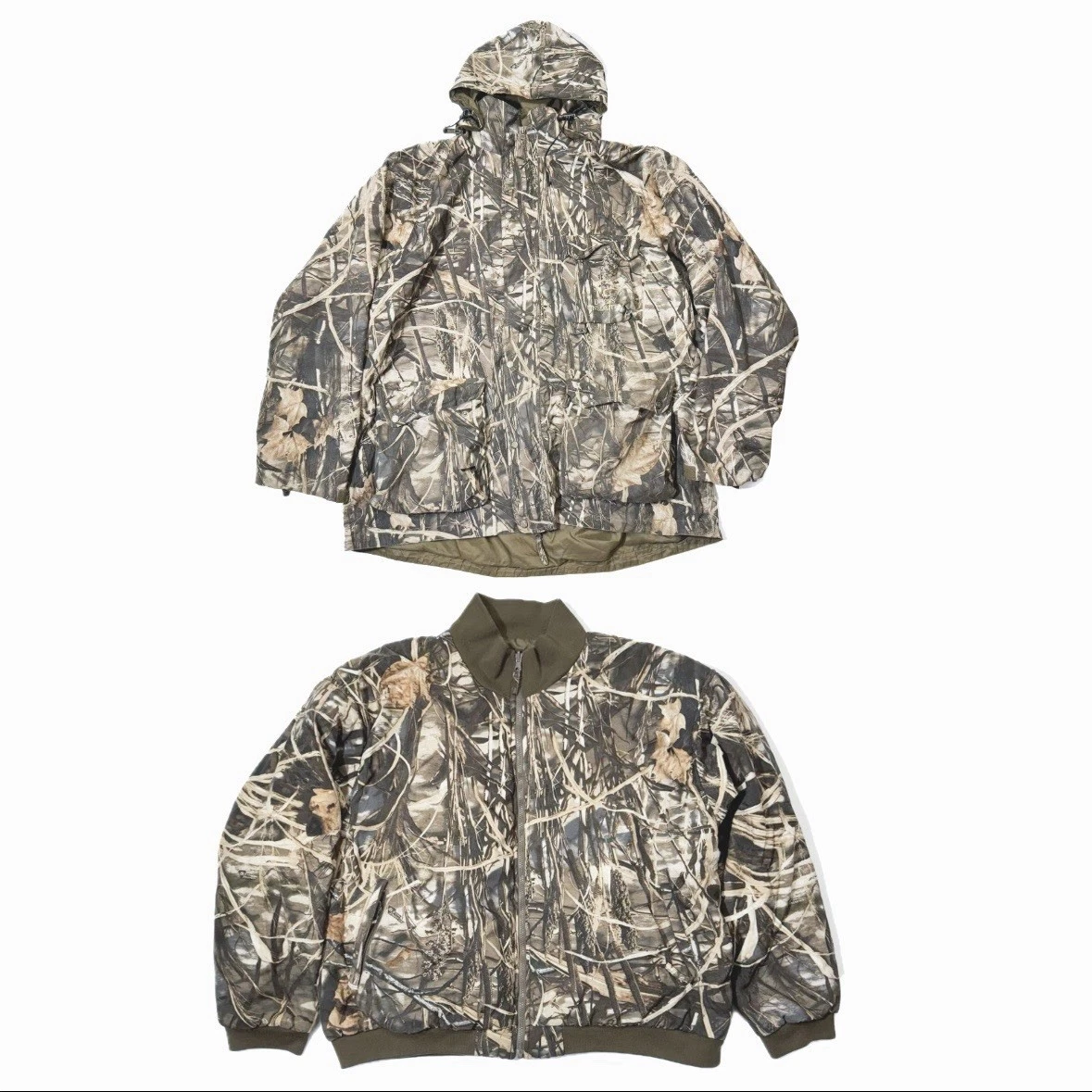 Duck Unlimited Camo Shell Rain Jacket And Camo Reversible Bomber Jacket Set Of 2
Opens in a new wind