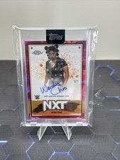 2025 Topps Chrome Sapphire Wendy Choo Auto 1/1