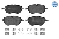 Meyle 025 264 1616 Bremsbelagsatz, Scheibenbremse FüR Audi Cupra Skoda Vw