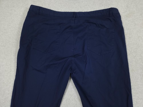 Kilburne & Finch Chino Hose Herren Größe 42x32 Flatfront Blau Chino Hose - Bild 8 von 8