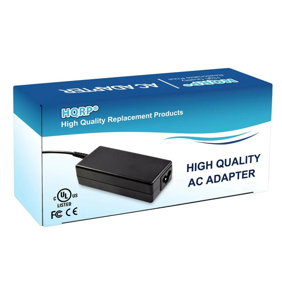 HQRP Adaptador de CA para HP Pavilion 17-E110DX, 17-E112DX, 17-E113DX, 17-E116DX Foto 2 de 4