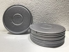 Vintage Compco 8mm Metal Take-Up Film Reels w Case 4 5 Inch Movie Room   T3