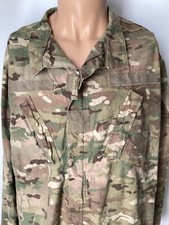 US Army issue coat Shirt ACU unisex Flame retardant Ripstop Large regular (83)