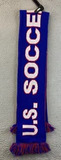 USA Soccer Scarf, US Soccer Sports National Team Scarf / 84-68