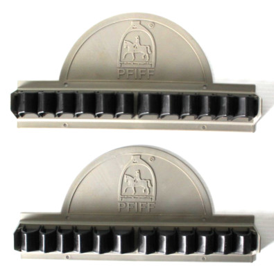 Lot 2 Pfiff Horse Crop Whip Plastic Rack Wall-Mounted Organizer Holder Storage