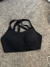 Lululemon Black Sports Bra 36DD.
