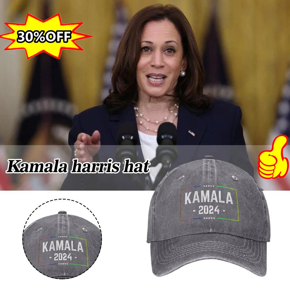 Kamala Harris 2024 Hat (Embroidered Dad Cap)