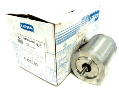 NEW LEESON 117270.00 WASHDOWN MOTOR 1/21/3HP 1725/1425RPM 5/8'' DIA. CZ6T17VC56A 