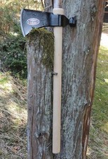 Cold Steel Rifleman's Hawk Tomahawk Axt Beil 1055 Stahl Hickory-Stiel 