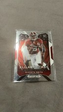 DeVonta Smith 2021 Panini Prizm silver holo Draft All American RC #186 Rookie 