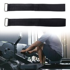 2x Rudergerät Fußschlaufen Fitnessgeräte für Heimsport Herren Damen