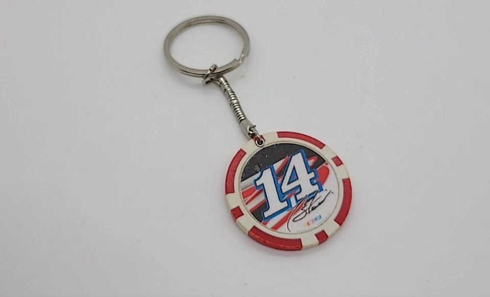 Tony Stewart Wincraft #14 Bass Pro Shops Nascar Key Ring - Image 2 of 4