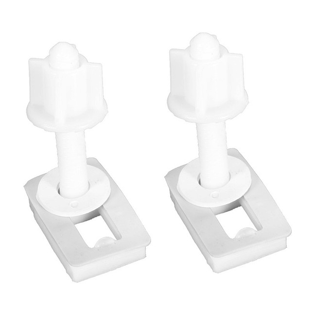 Toilet Seat Hinge Bolts Replacement Bolt Screws Fixing Fitting Kit