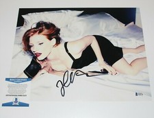 SEXY ACTRESS JESSICA CHASTAIN SIGNED 11x14 PHOTO BECKETT COA IT CHAPTER TWO