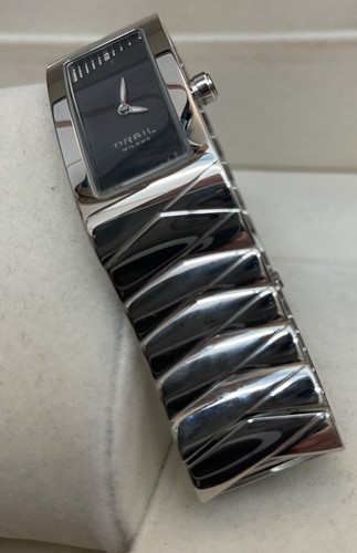 Breil Milano Unisex Luxux Watch BW0346 Stainless Steel Schwarz-Ziffer - Picture 5 of 6