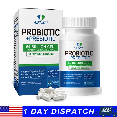 Probiotics 50 Billion CFU Potency Digestive Immune Health 16 Diverse Strains