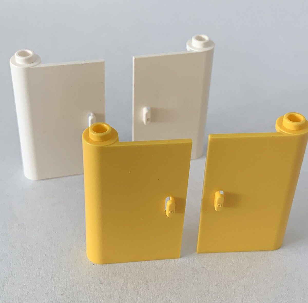 Lego Parts 58380 / 58381 (2pcs) 1 Set Left + Right Door 1x3x4 Open