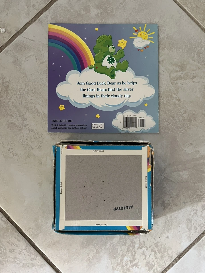 Rompecabezas de 25 piezas Care Bears “Daisy Days” y libro “Lucky Day” completo vintage Foto 2 de 3