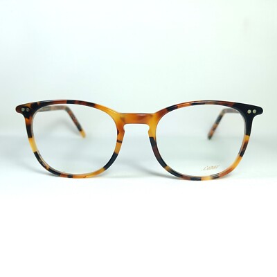 Eyeglasses, Lunor, luxury frames, oval, keyhole Panto, tortoise, New Old Stock