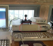 Replacement Commodore Amiga 1000 front RAM cover 3D printed