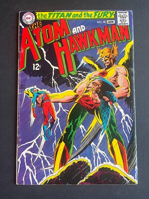 Atom #40 - Cover by Joe Kubert (DC, 1969) Fine