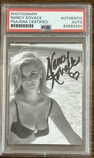 SUPER MODEL NANCY KOVAK SIGNED BIKINI PHOTOGRAPH AUTOGRAPH PSA DNA COA PICTURE