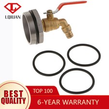 D50 2 inch Oil Barrel Valve Tap Stainless Steel Barrel Replacement Outlet Tap