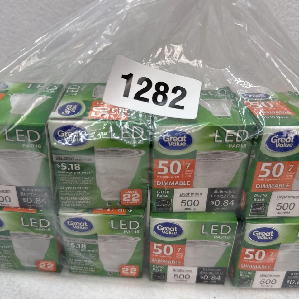 Great Value LED Light Bulb, 7W (50W Equivalent), Dimmable - Image 4 of 4