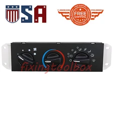 HVAC A/C &Heater Control W/Blower Motor Switch HS373 SW2348 For Jeep Wrangler TJ