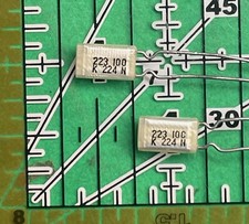 Capacitors Polystyrene Film Radial .022uF 100v 10% 22nF 50pcs