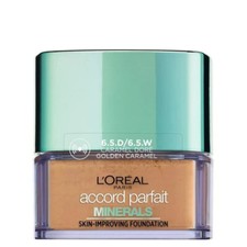 Poudre Accord Parfait Mineral 6.5D Caramel Doré L'Oréal