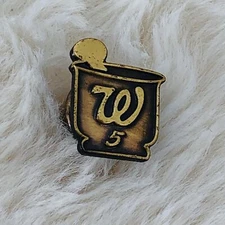 Walgreens Pharmacy 5 Year Employee Service Award Lapel Pin