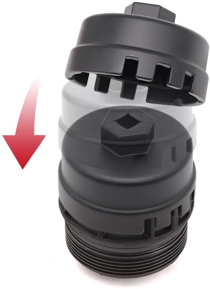 Chave de filtro de óleo BLK alumínio para Toyota Prius Corolla Camry Auris Avalon ZS01 - Imagem 4 de 4