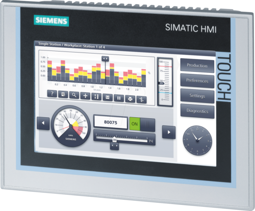 Siemens Simatic HMI TP700 Comfort Bedienpanel (6AV2124-0GC01-0AX0) - Bild 1 von 3