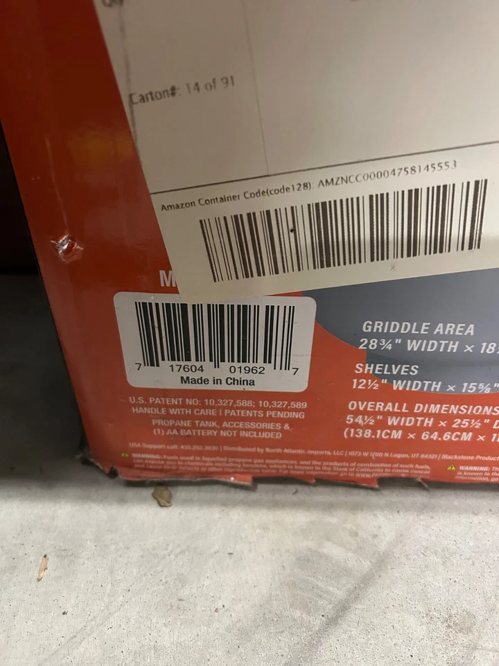 Решетка Blackstone на 2 горелки 28 дюймов с электрической фритюрницей и капюшоном - черная - Изображение 3 из 4