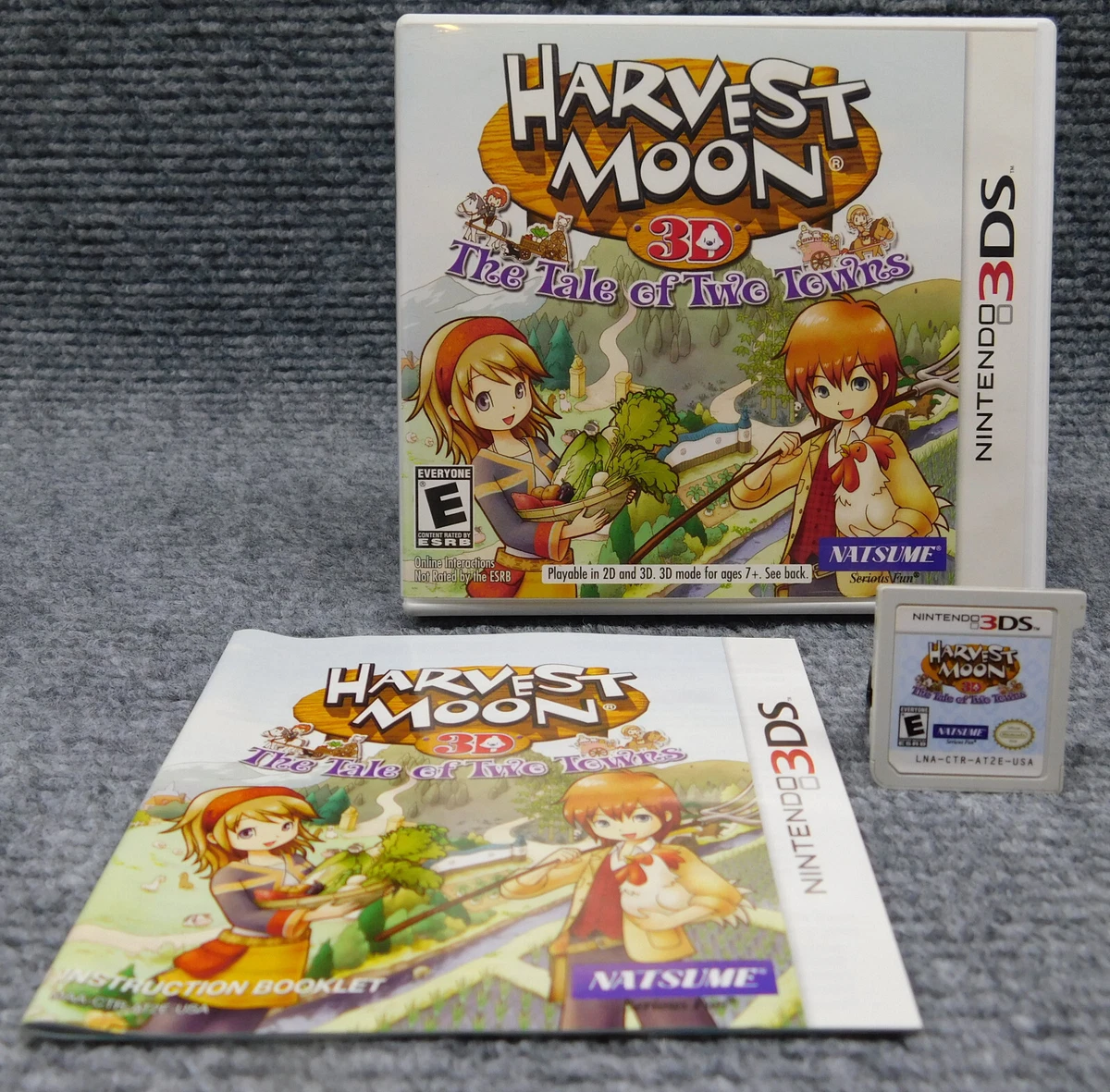 Harvest Moon 3ds Tale Of Two Towns