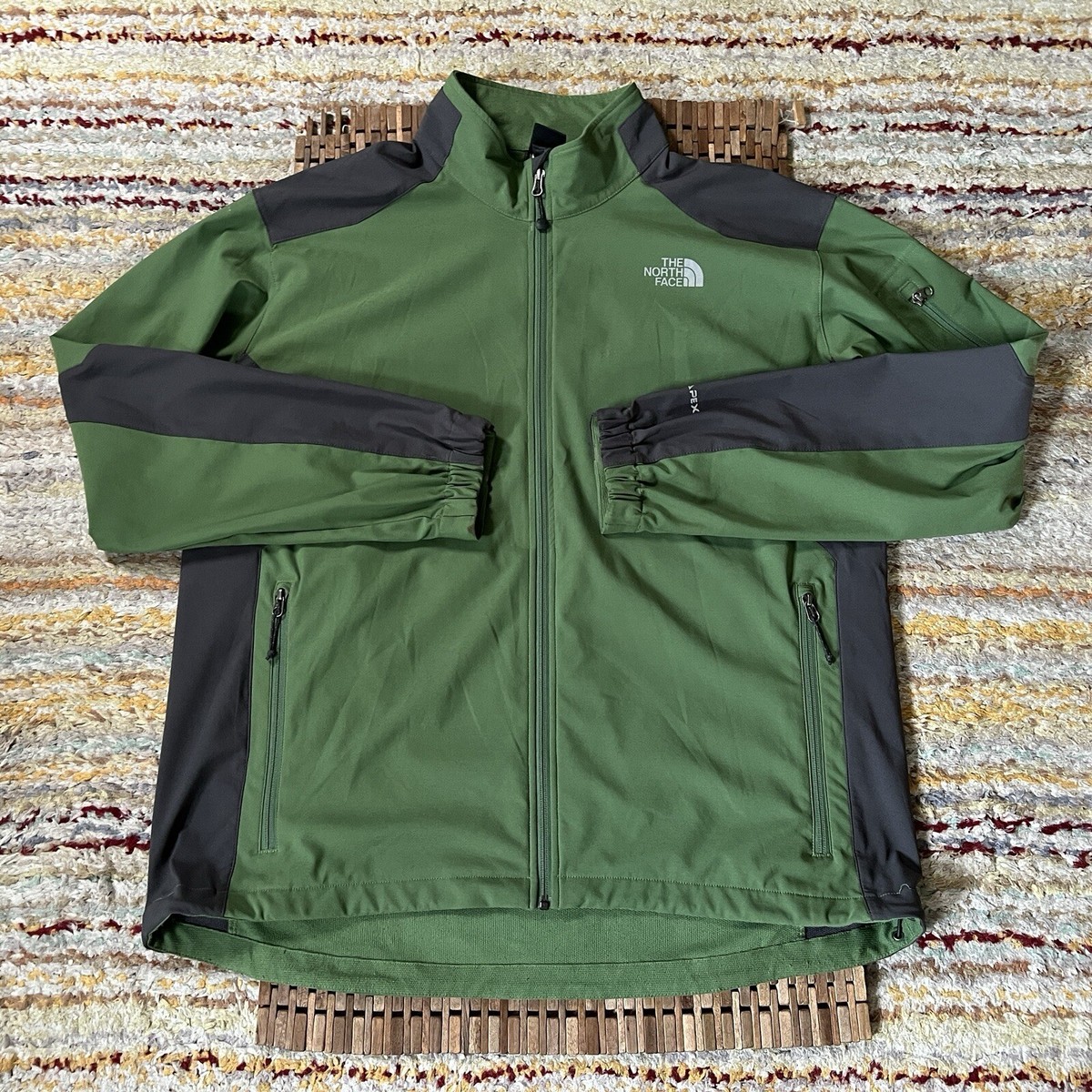 The North Face Summit Series Full Zip Fleece Jacket Forest