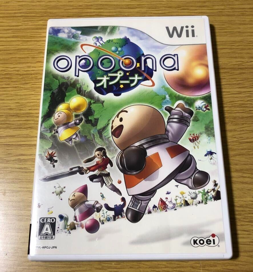 Opoona Nintendo Wii Japanese ver Tested
