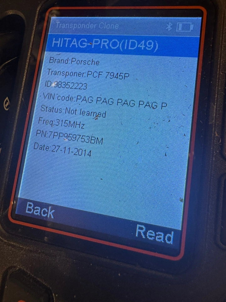 Unlocked PORSCHE Panamera 2010 2011-2017 Keyless Remote Car Key Fob KR55WK50138 - Image 3 of 4