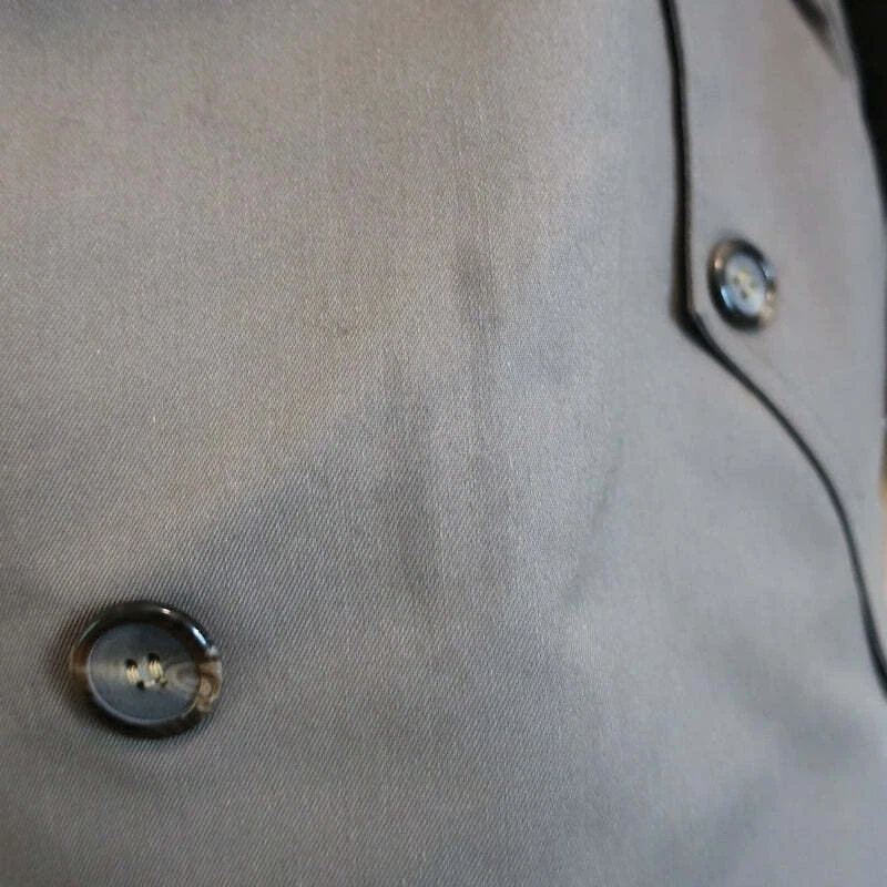 Gabardina Christian Dior Monsieur color topo oscuro mezcla de algodón talla 42R Foto 2 de 4