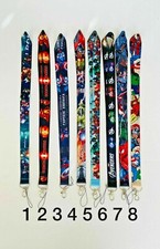 Marvel Avengers Superheroes Lanyard Keychain Badge ID Card Holder Strap