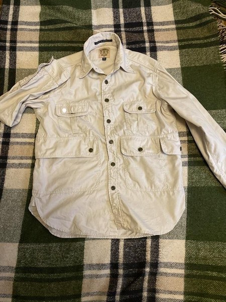 Men Billionaire Boys Club Shirt Beige Cotton 36 /