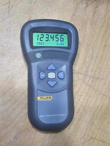FLUKE 1521 HIGH ACCURACY THERMOMETER READOUT