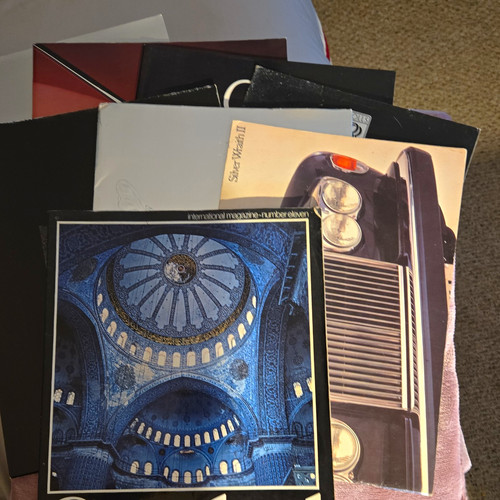 Rolls-Royce Brochure Lot: Silver Spirit, Silver Spur II, Silver Wraith II