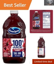 Refreshing 64 Fl Oz Cranberry Cherry Juice - Perfect for Drinks and Cocktails