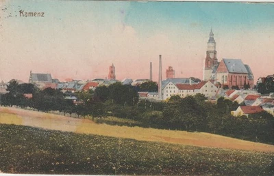Sehr Schöne AK. Von Kamenz / Sachsen , Zu Sehen ist Total-Ansicht , Gelaufen - Bild 1 von 2