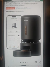 Petlibro Granary Smart Feeder Timed Feeder-open Box 