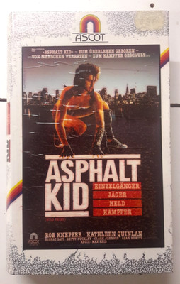 Asphalt Kid (wild thing) - Erstausgabe- VHS Video Film Kassette - Ascot Hartbox